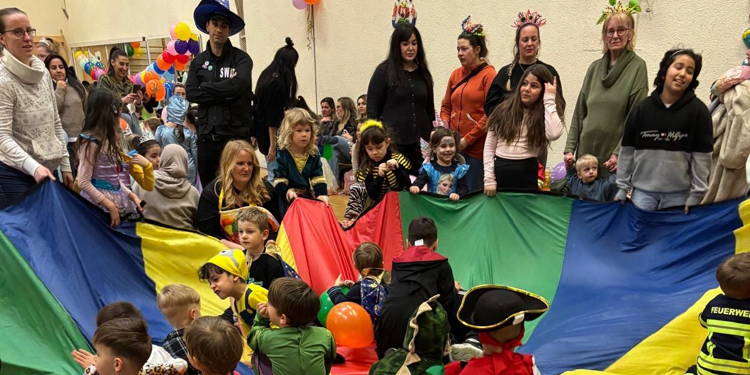 Volle Halle beim SG-Kinderfasching
