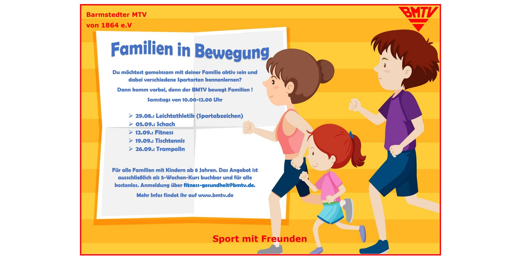 Aktion Familie in Bewegung