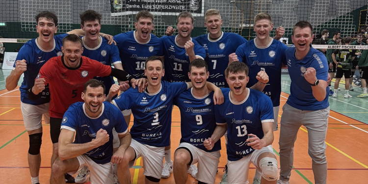 Klarer Auswärtssieg für die Blue Volleys