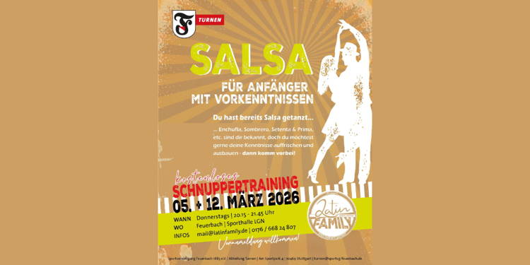 Salsa für Anfänger mit Vorkenntnissen