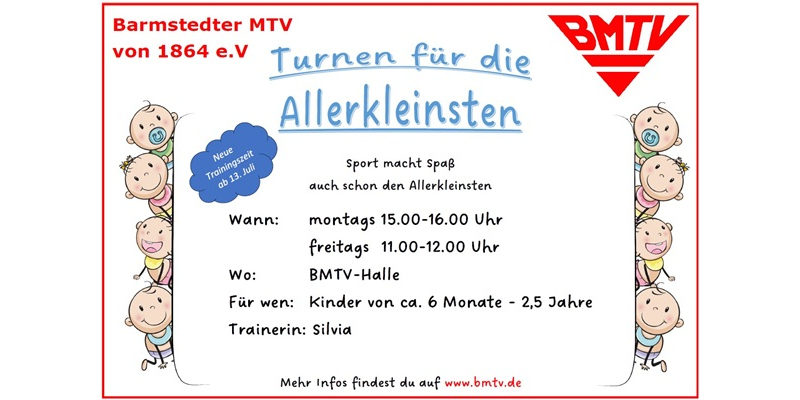 Turnen für die Allerkleinsten