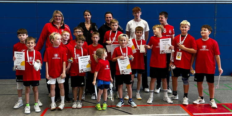 Erfolgreiches Handballcamp in den Herbstferien – B-Jugend verliert Oberligaduell gegen Spitzenteam