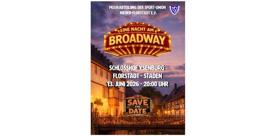 Sommerkonzert am 13.06.2026 - Save the Date