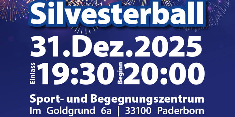 Tanzturnier im Oktober und Silvesterball - jetzt Karten sichern