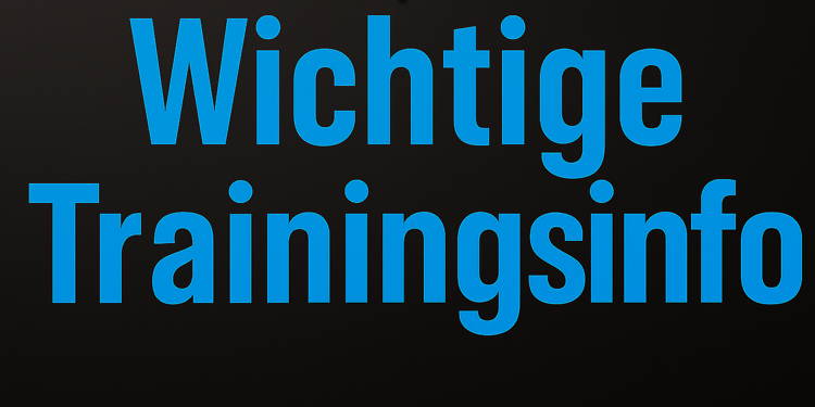 Falsche Trainingsabsagen aufgrund von Systemänderungen