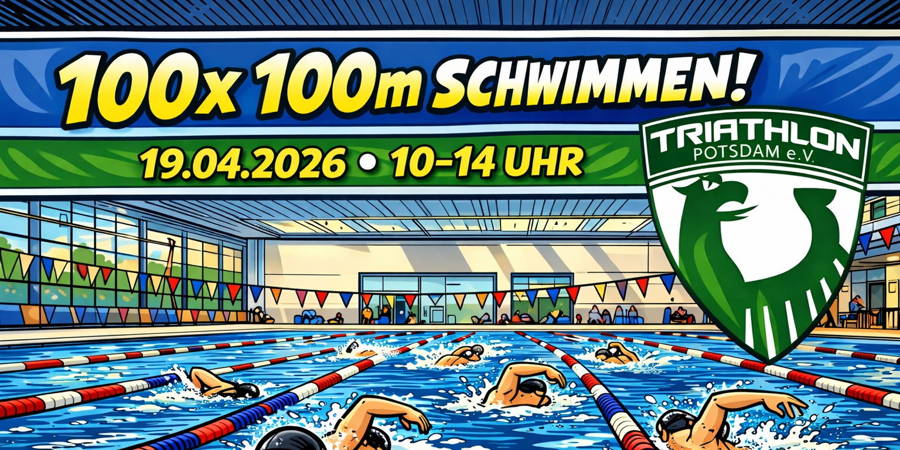Jährliches 100x 100m Schwimmen