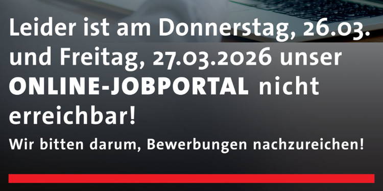 Jobportal nicht erreichbar