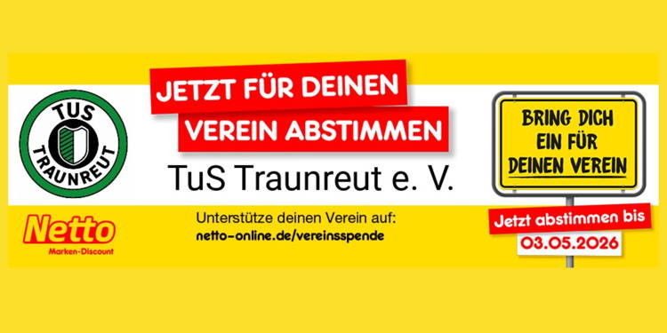 Deine Stimme für den TuS Traunreut!