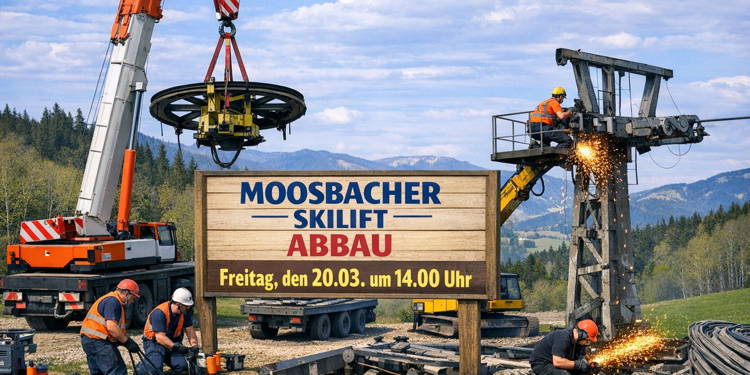 Abbau Skilift