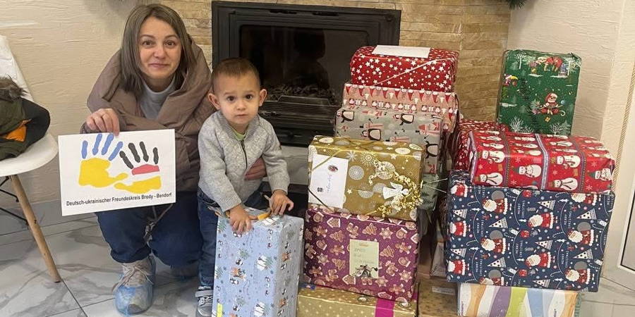 Weihnachten im Schuhkarton für Kinder in Brody!
