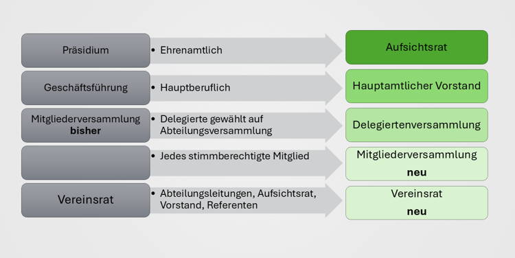 Neuer Satzungsentwurf erarbeitet