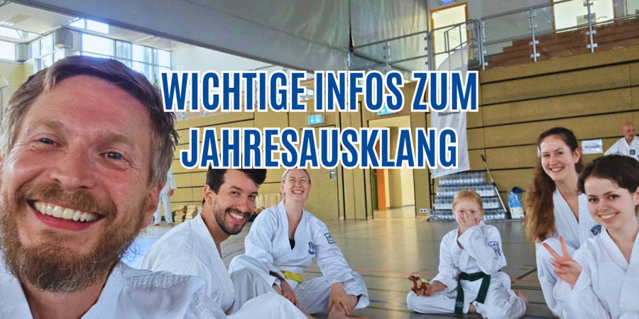 Wichtige Infos zum Jahresausklang im Taekwon-Do Center Heidelberg