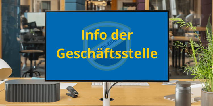 Eingeschränkte Öffnungszeiten