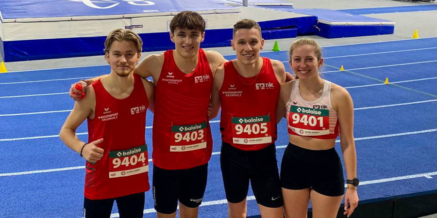 Abteilung Leichtathletik - Beeindruckender erster Hallenwettkampf der DJK Ochtendung in Luxemburg