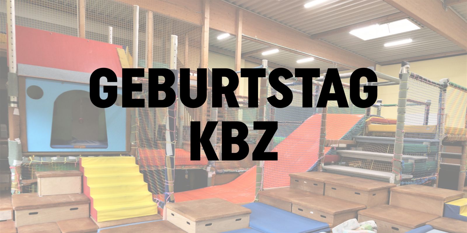 Kindergeburtstag im Kinderbewegungszentrum