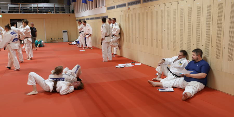 Judo: Miriam und Kevin bei der Judo-Sommerschule