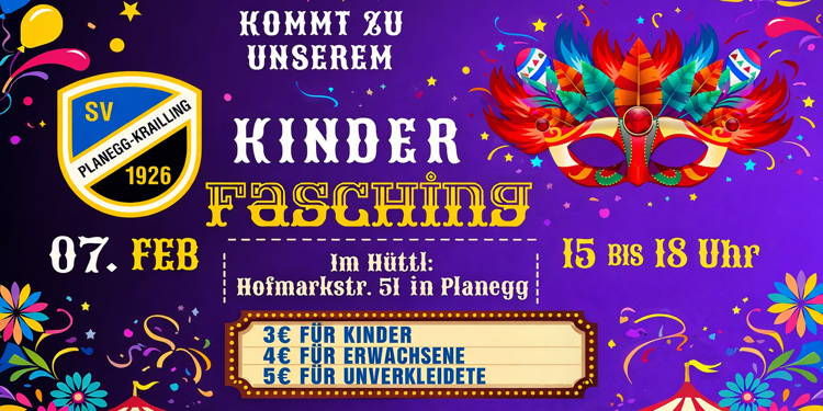 Endlich wieder Faschingszeit!