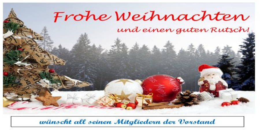 Weihnachtsgrüße 2025