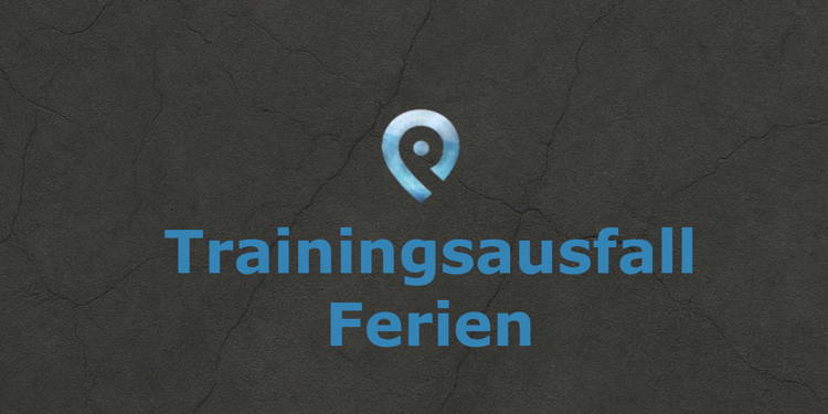 Trainingsausfall Weihnachtsferien