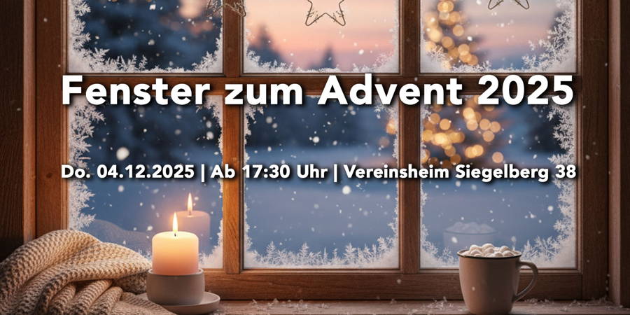Adventsfenster beim BTB – Musik, Gemütlichkeit und Glanz!
