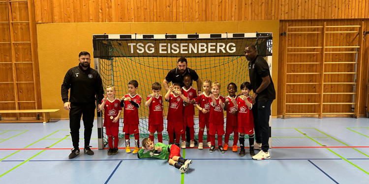 Turnier in Eisenberg mit starker Leistung der G2