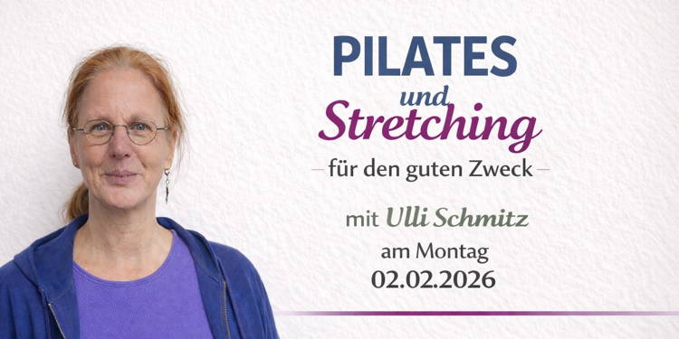 Pilates & Stretching gegen Spende – gemeinsam bewegen, gemeinsam helfen