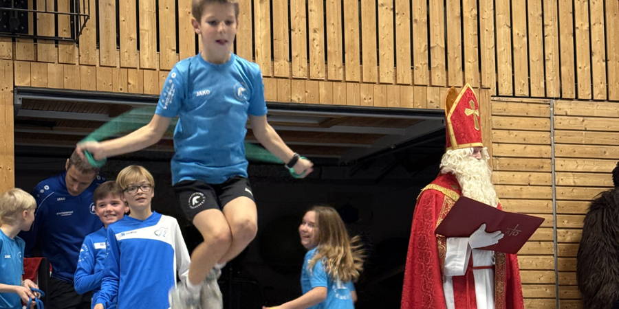 Das Nikolausturnen braucht bei der SG Scheidegg keinen Schnee