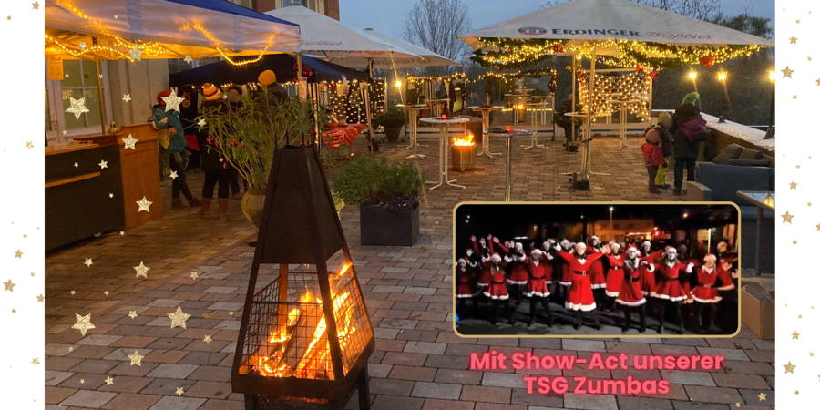 Kommt am 29.11.2025 ab 17:00 Uhr zum TSG Winterzauber 2025 auf der Schlossterrasse in Seckenheim
