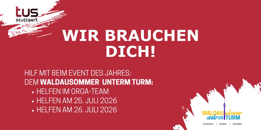 Wir brauchen deine Unterstützung!