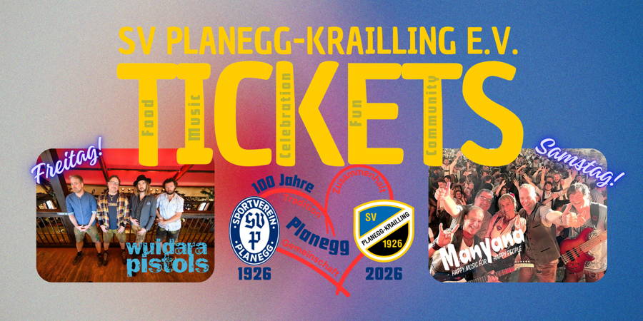 Start des Ticketverkaufs zur Jubiläumsfeier