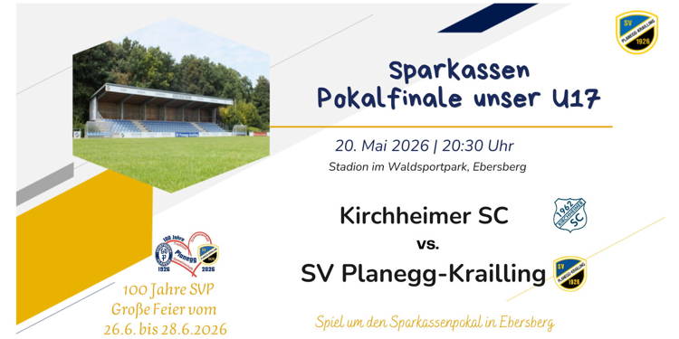 FUSSBALL | Pokalfinale für unsere U17