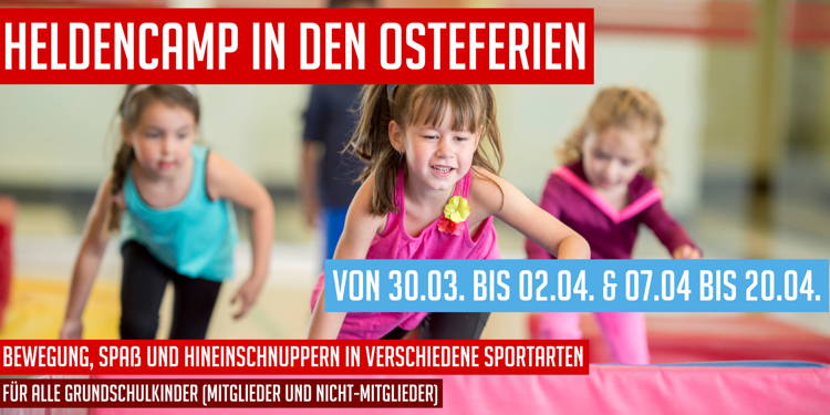 Heldencamp in den Osterferien