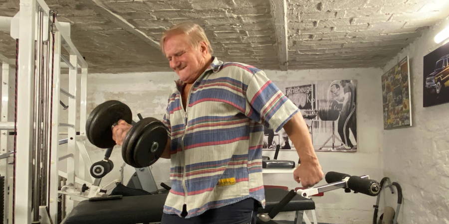 Unser stärkster Mann hat 85.Geburtstag