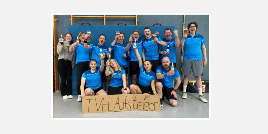 TV Häver Badminton – 2. Mannschaft steigt in die Kreisliga auf!