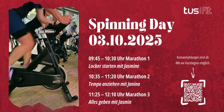tus|fit Spinning Day Vol. 2!