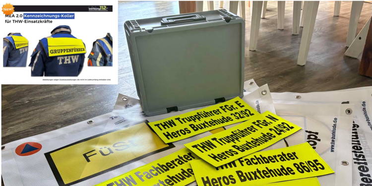 Weiteres Material für den Zugtrupp und neue Kennzeichnungen für die Führungskräfte