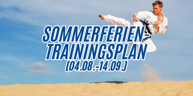 Sommerferien-Trainingsplan (04.08.–14.09.)