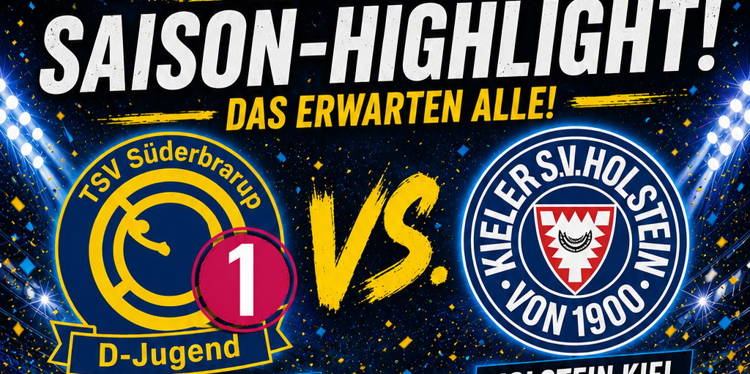 Holstein Kiel gastiert bei der Fußball D-Jugend auf dem Jahnplatz