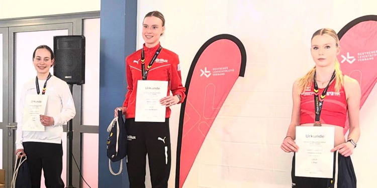 Abteilung Leichtathletik - Bronze bei Deutscher Meisterschaft