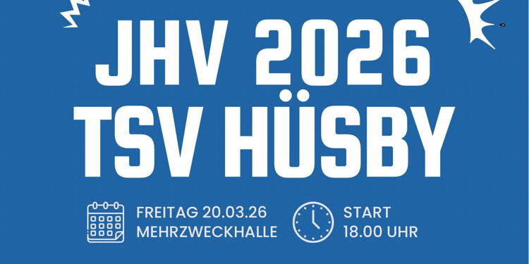 Jahreshauptversammlung am 20.03.2026
