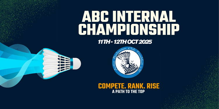 ABC Internal Championship🏸