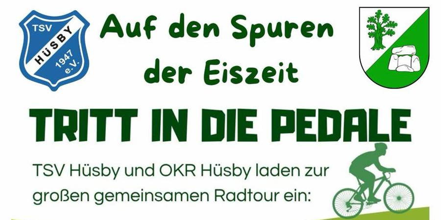 Tritt in die Pedale