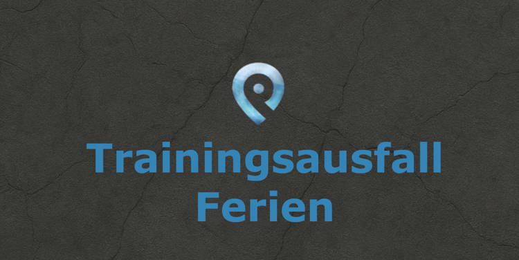 Trainingsausfall Weihnachtsferien