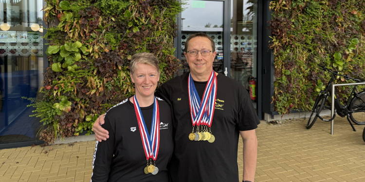 Offenen NL Meisterschaften der Masters - 17 Starts - 5 Gold-, 2 Silber- und 3 Bronzemedaillen
